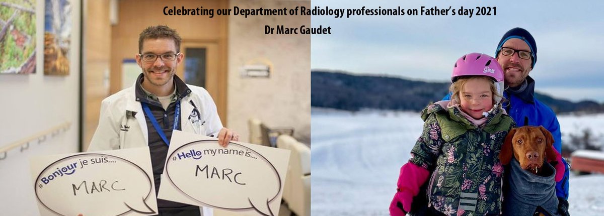 OttawaRad's tweet photo. On fathers day, I want to acknowledge and celebrate our dynamic team members of @OttawaHospital, Department of @uOttawaRad, @uOttawa . https://t.co/q1yyO0uADy