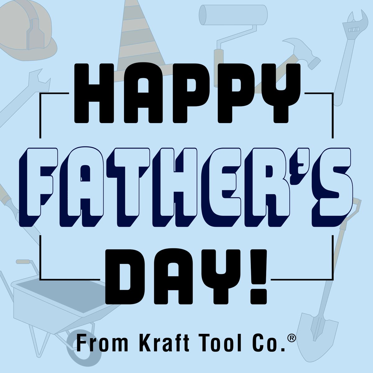 KraftTool's tweet photo. Wishing a wonderful and safe Father's Day to all the hard-working fathers and father figures around the world! ⠀

#FathersDay2021 #FathersDay #HappyFathersDay #FathersDayWeekend #DadsDay #ThanksDad #Family https://t.co/PJsRkGxFkT