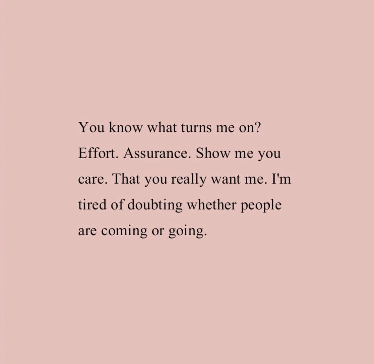 clarity is everything to me.