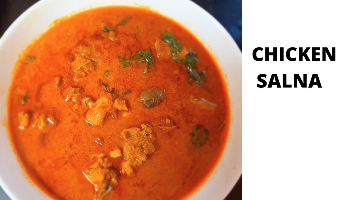 Chicken salna -step by step picture
Simple,flavor  and delicious recipe
tastyreciepes.xyz/2021/06/street…