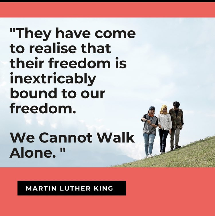 This #WorldRefugeeDay let’s celebrate the contribution and value that refugees bring to our communities. How does this year’s theme #WeCannotWalkAlone resonate with you? We value collaboration within our communities and strive to support refugees in gaining access to education.