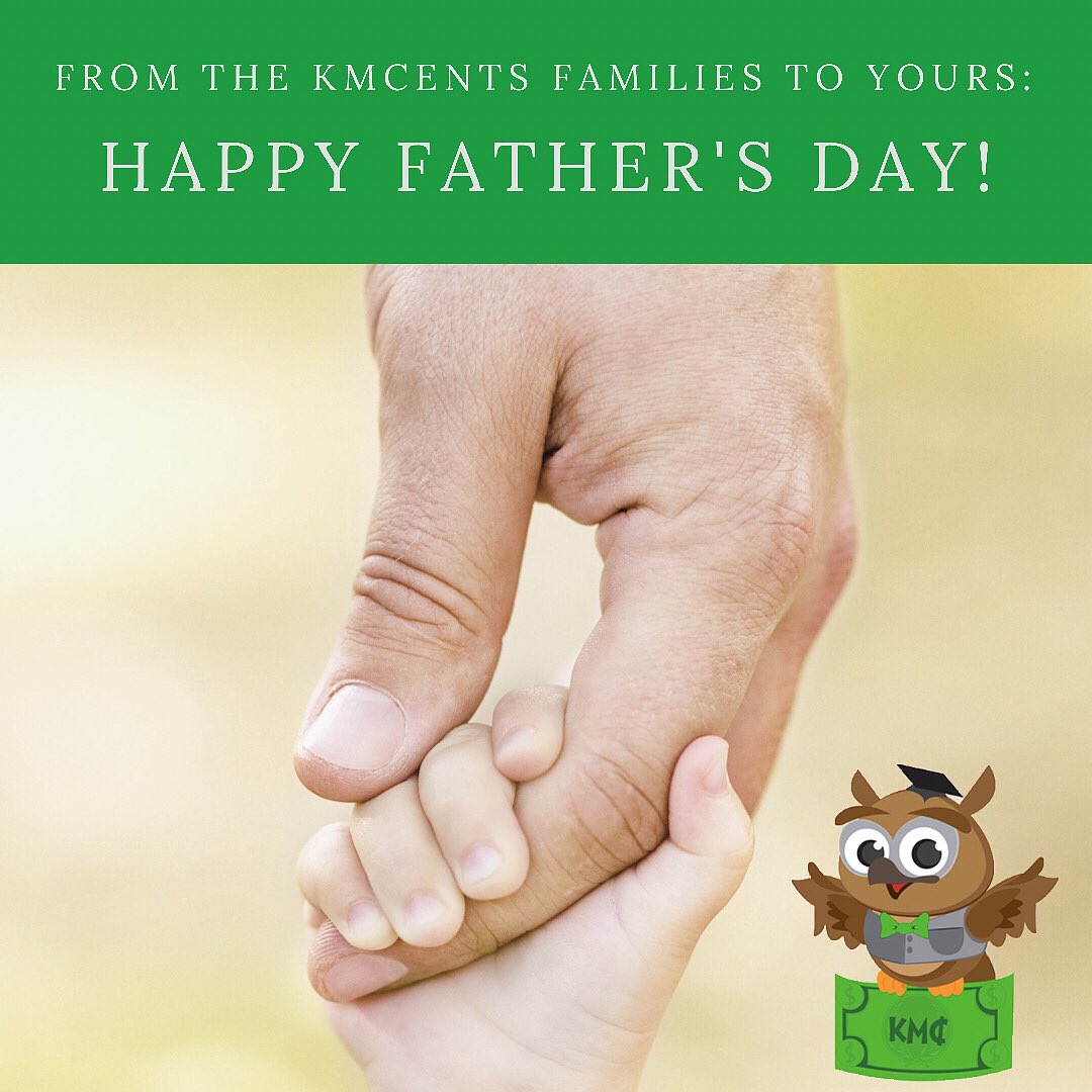 KMCents's tweet photo. Happy Father's Day to all the dads, soon-to-be-dads and dad-figures out there!
#ChiefFinancialParent https://t.co/gsDXOLezg2