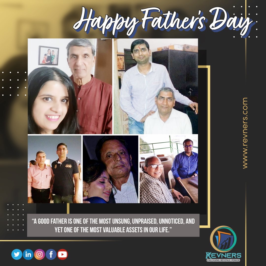 RevnersIndia's tweet photo. Hey Super Dads! We are thankful for all that you do. You are a strong support system to the little ones &amp; the family.
Sending lovely wishes to all the Papa, Abba, Dads, Appa, and Baba for the unconditional love and care. This Sunday, let's celebrate you!
#FathersDay 
#revners https://t.co/mqo2CDW0un
