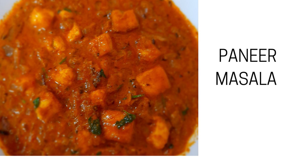 Paneer masala-rich ,creamy and taste
Pair well with Naan,bread, chapathi,rice etc

tastyreciepes.xyz/2021/06/dhaba-…