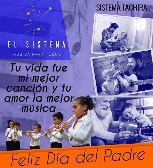 Feliz Día a nuestros queridos Padres de la gran familia de El Sistema.