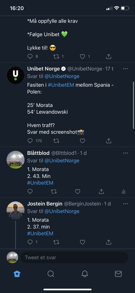 Blttblod1's tweet photo. @UnibetNorge https://t.co/RRx1MxaQR1