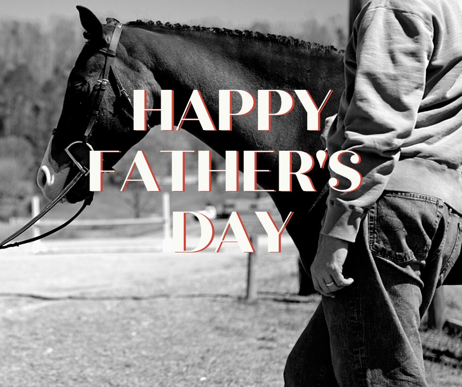 EQmediallc's tweet photo. ✨Best. Horse. Dad. Ever.✨
Happy Father's Day!

#eqmedia #fathersday #happyfathersday #horsedad #equestrian #equestrianlife https://t.co/qFlcMyJb2B