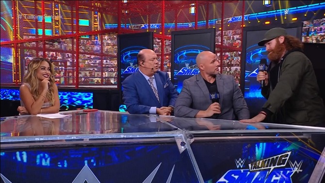 TJRWRESTLING: WWE Network Reviews: WWE Talking Smack for 06-19-21 https://t.co/3fTfYknTn6

Another fun episode of #TalkingSmack this week. Sami Zayn: 