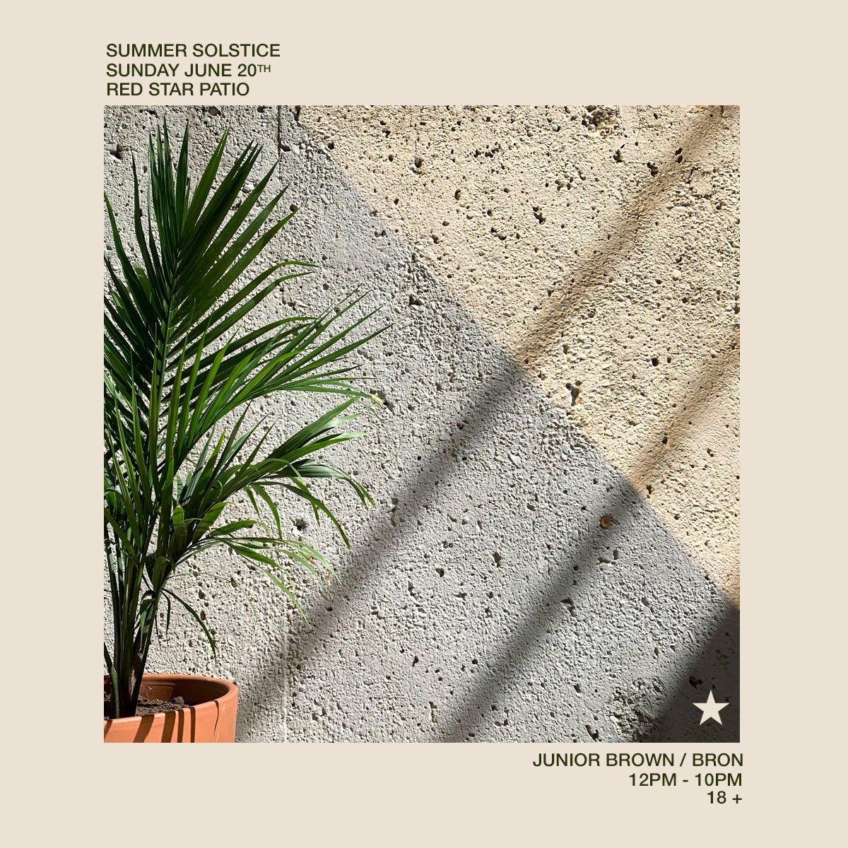 Happy Summer Solstice friends, lovers,and strangers. Our patio is open today from 12pm - 10pm. 🌞