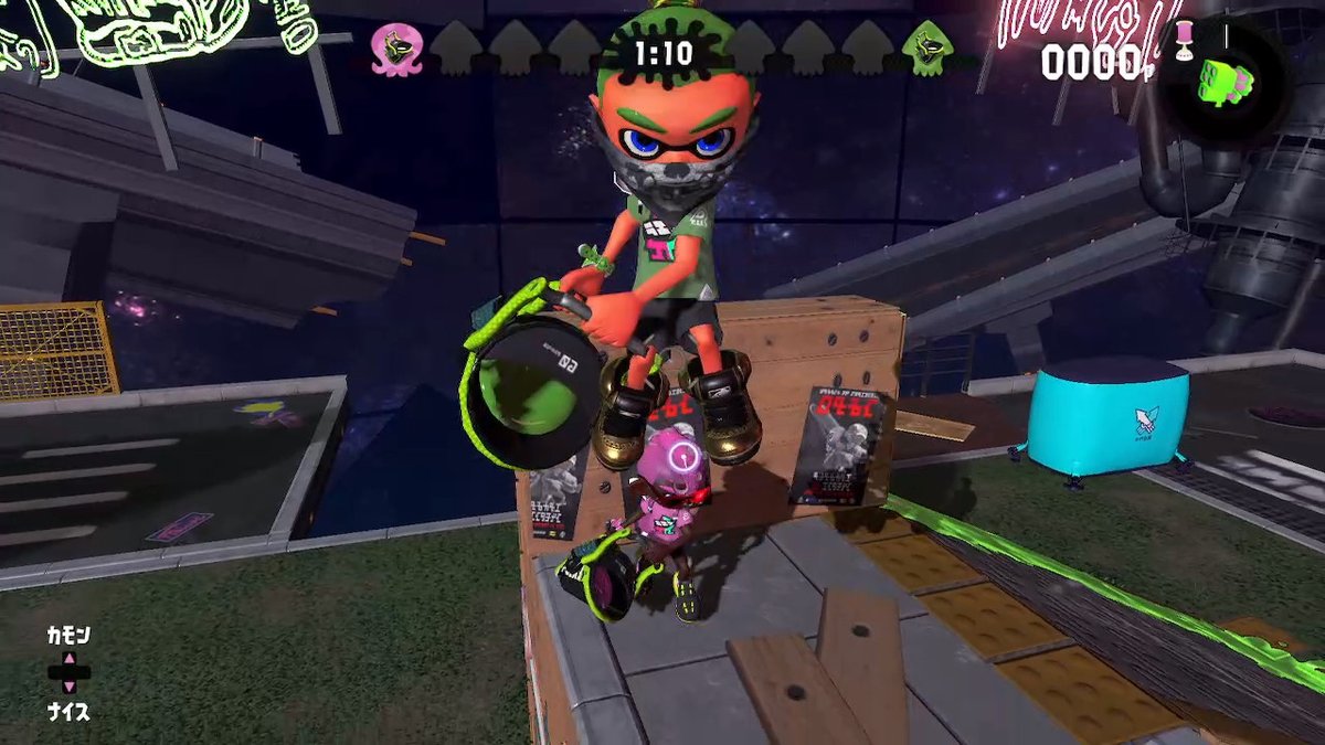 amedesu7's tweet photo. 20.ダンシング
#NiceBucketChallenge #Splatoon2 #スプラトゥーン2 #NintendoSwitch https://t.co/fcwGyP36fr