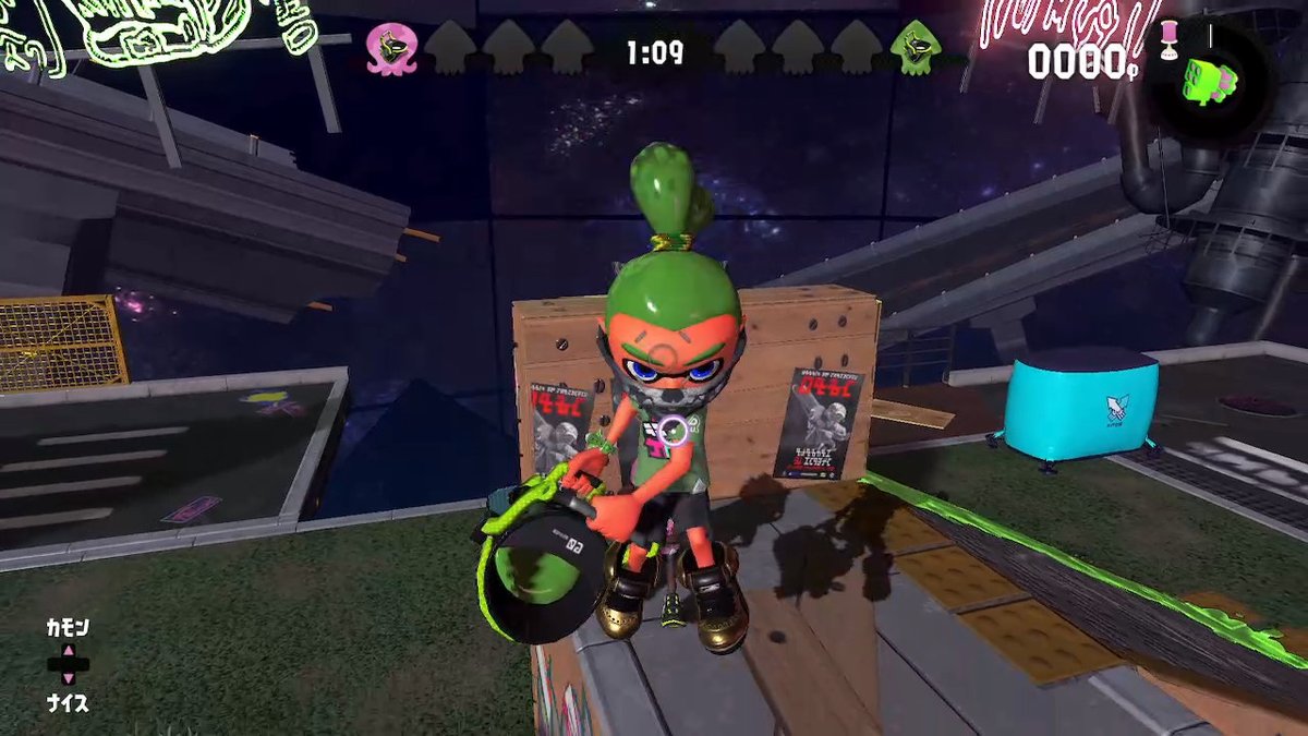 amedesu7's tweet photo. 20.ダンシング
#NiceBucketChallenge #Splatoon2 #スプラトゥーン2 #NintendoSwitch https://t.co/fcwGyP36fr