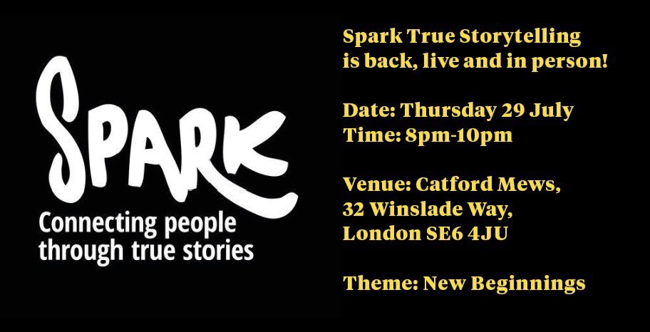 We’re back! Catch us at the Catford Mews on 29 July. Tickets to go on sale soon… 🥳