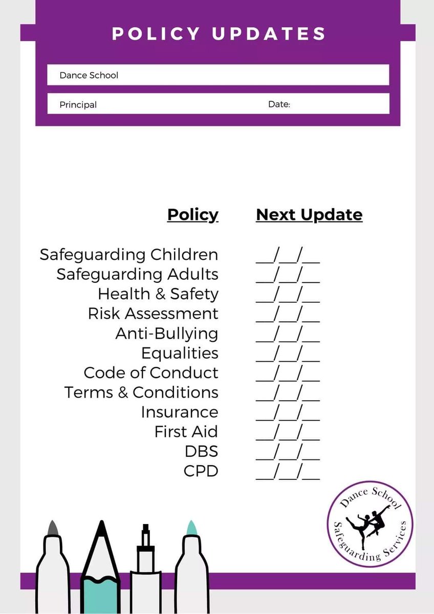 Dance School Safeguarding Services tweet media