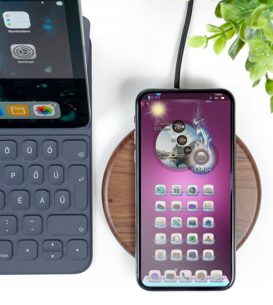 kik_kamal's tweet photo. Hello Everyone 🤚🏻
My setup today on My 📲 12 Pro Max
#Inv3rt @SeanKly
#SS by @JunesIphone
#SB_widgets by @b28_UniAW
#Dock by @jayhong865
#BossAESplash_mod by @hermoter
#Wall by @jayhong865
.
.
.
Many thanks to all creators 🙏🏻 https://t.co/nLBEpzjWfe