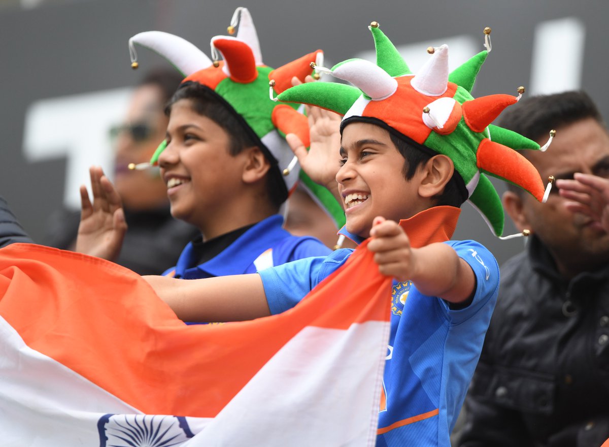 The joy of watching your country play in the #WTC21 Final.

OPPO Shot of the Day 📸

<a href="/OPPOIndia/">OPPO India</a> | #INDvNZ