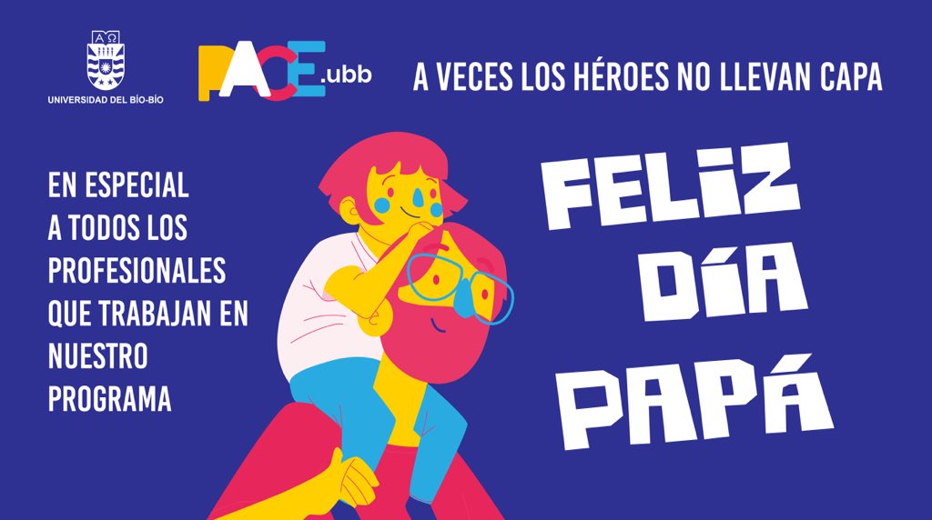 PACEUBB's tweet photo. Un super abrazo a todos los Súper Papás, especialmente a quienes componen el #PACEUBB ❤️👨‍👦#diadelpadre https://t.co/TVZ79nsLS4