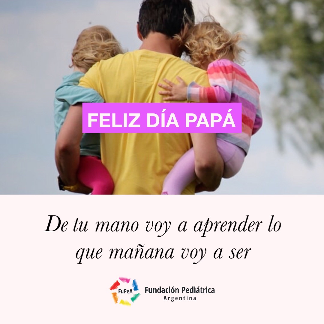 Feliz día a todos los padres!

#fupea #fundacionpediatricaargentina #diadelpadre