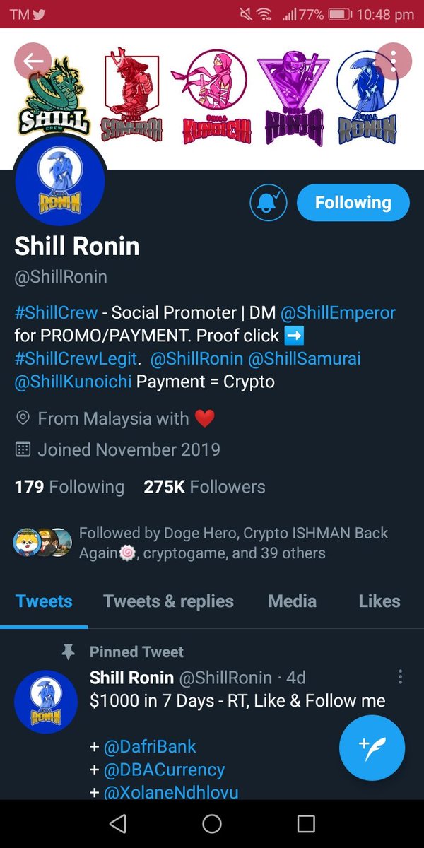 luckyeoj07's tweet photo. @ShillRonin @KnitFinance i will win now 🍀🙏🍀 https://t.co/7Vv3A2Xkrc