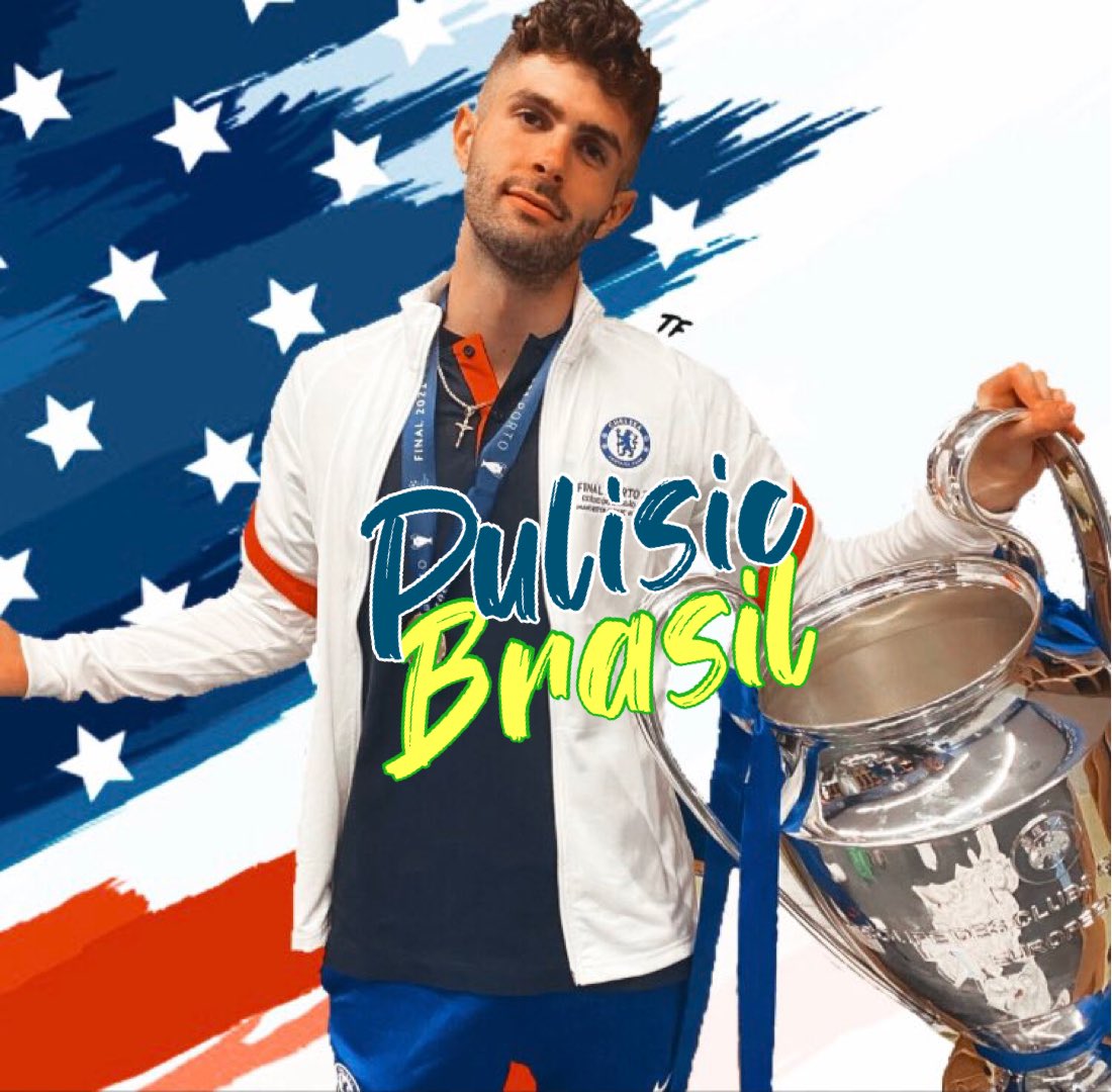 PulisicBrasil's tweet photo. Fala, pessoal! Estamos de cara nova, Graças aos brabos da @tf_sportedit. Sigam os Brabos! https://t.co/wytcHEbJAb