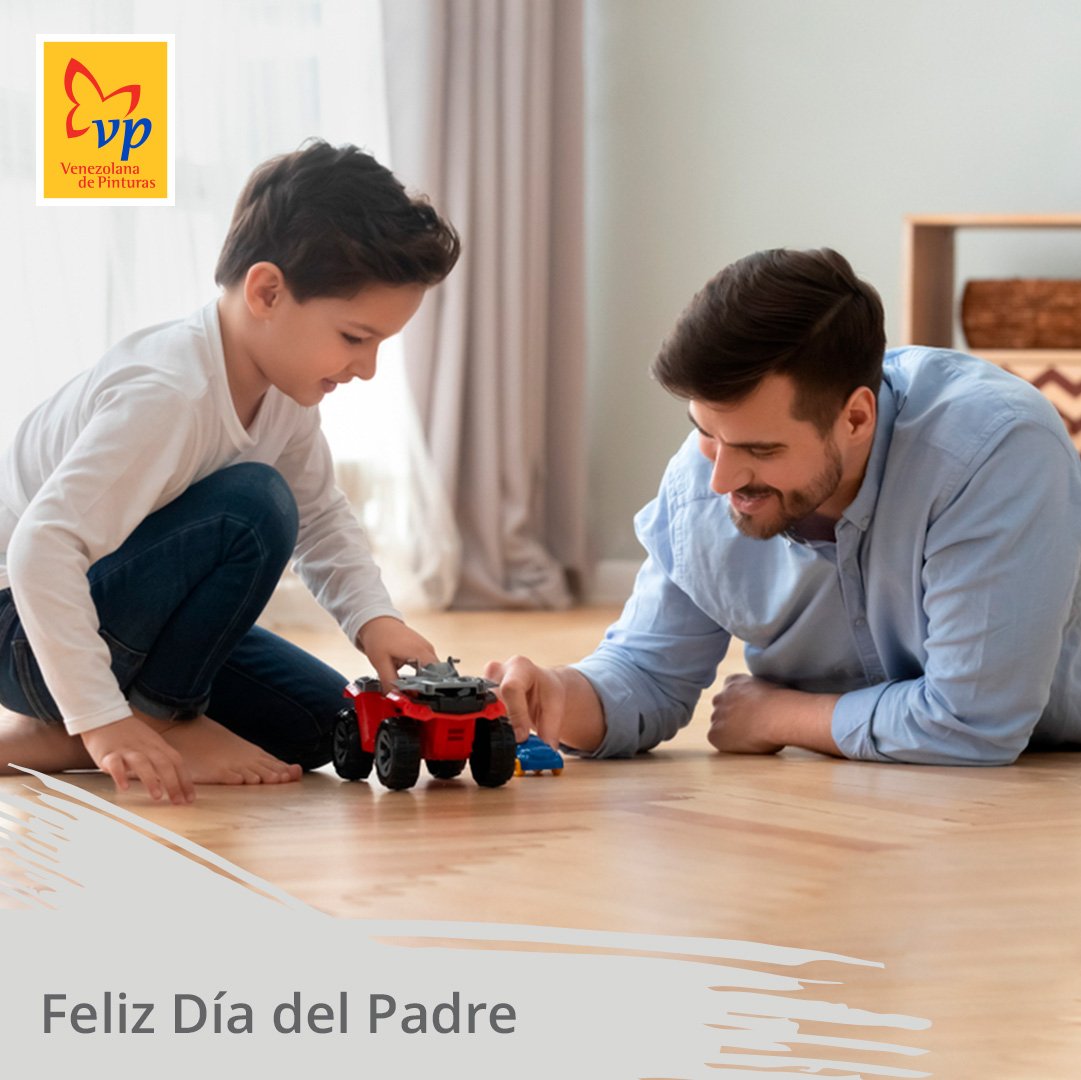Hoy queremos felicitar a todos los #SuperPapaVP en su día.

Hombres luchadores que salen día a día a luchar, trabajar y a
construir un mejor futuro para sus hijos.

Feliz Día del Padre

#VenezolanaDePinturas #Venezuela #Quedateencasa #diadelpadre
#domingo #celebración