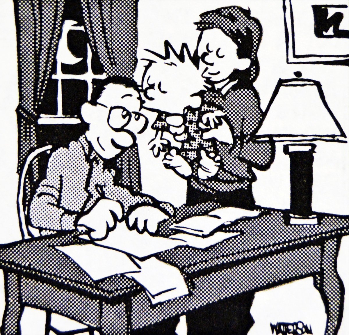 Calvinn_Hobbes's tweet photo. Happy Father’s Day to all the amazing fathers/father figures you have in your life. Thanks for always putting up with our antics 😂#happyfathersday #CalvinandHobbes https://t.co/P8LM482iRL