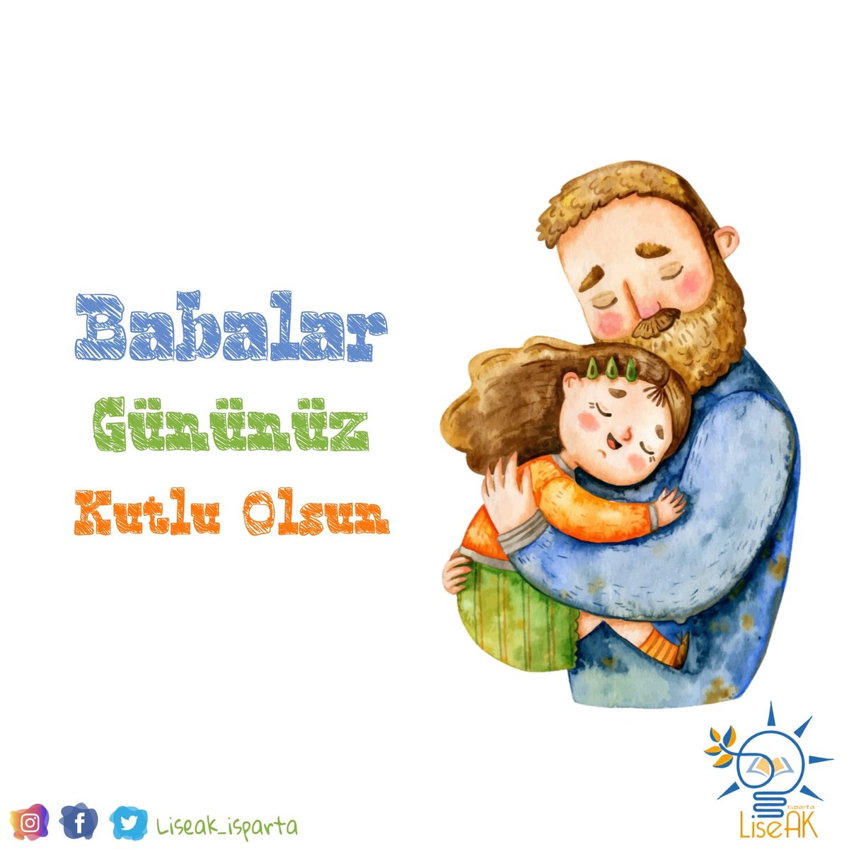 Başta Şehit ve Gazi Babalarımız olmak üzere ebediyete irtihal eden, hayatı boyunca evlatları için varını yoğunu ortaya koyan tüm babalarımızın #BabalarGünü kutlu olsun.💐