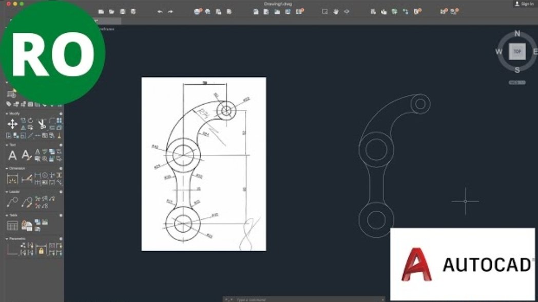 GCintea's tweet image. #AutoCAD #AutoCad_2D_Drawing #Exercise #romania