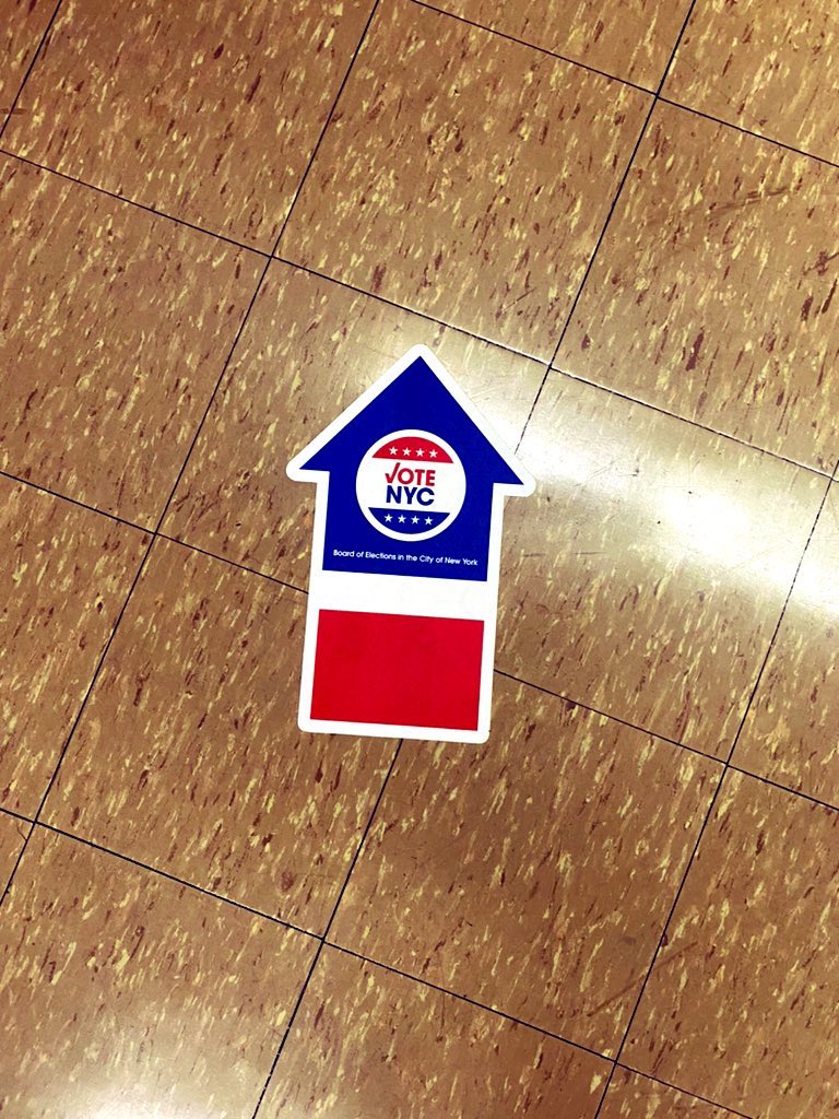 FatherKMovie's tweet photo. #NYC! Today is the LAST DAY to #VoteEarly 🗳 in the #Primary #Election! Polls are open until 4pm!
• Check wait times at https://t.co/EiKwPQKGhI 
• Find poll sites at https://t.co/Yrsx5Dfb99 https://t.co/ddHBXEutcw