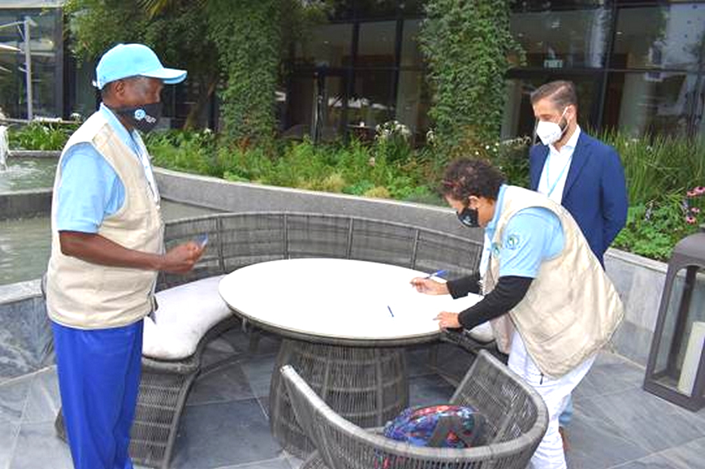 Discussions between the EASF-EOM and the NDI &amp; IRI: The Head and Deputy Head of the EASF Election observer mission met with two other International observer groups also accredited by the National Election Board of Ethiopia.
Read more on the website at: easfcom.org/index.php/en/h…