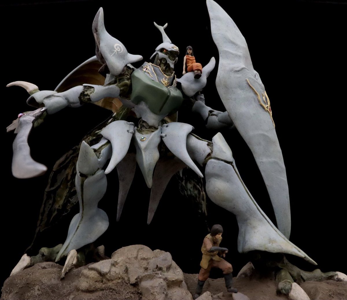 完成しました！ 海洋堂 1/72 サーバイン 原型:片山浩さん 1988年発売 