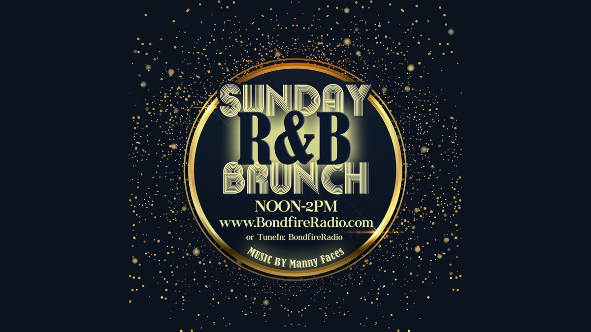 MannyFaces's tweet photo. Music for your daddy an'nem! The Sunday R&amp;B Brunch LIVE on @BondfireRadio from Noon-2pm ET. We'll be dipping through decades worth of classic soul / R&amp;B from the past to the present. Tune in and chat w/us on https://t.co/67Gn8n96pa #fathersday #brunch #music #HappyFathersDay2021 https://t.co/nYHmiAzI8f