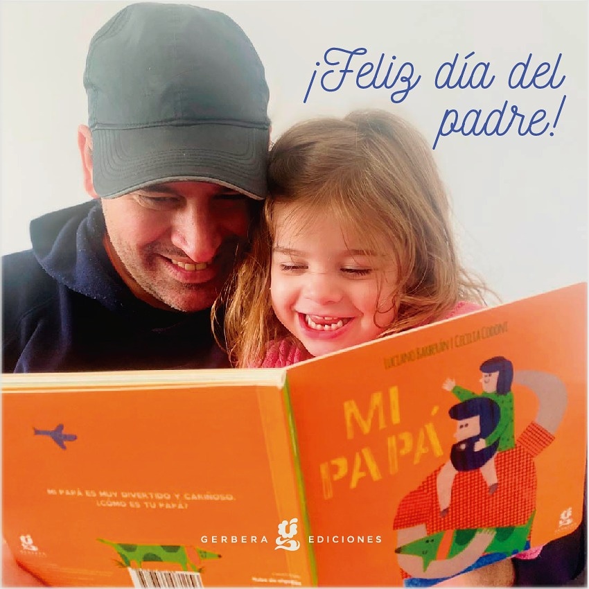 ⭐Al incondicional, al compañero, al cómplice, al que cría y cuida, al que juega y lee, al PAPÁ, ¡muy feliz día!!!!
#gerberaediciones #librosinclusivos #librosinfantiles #librosencartoné #diadelpadre #father #FathersDay #diadelpadre2021