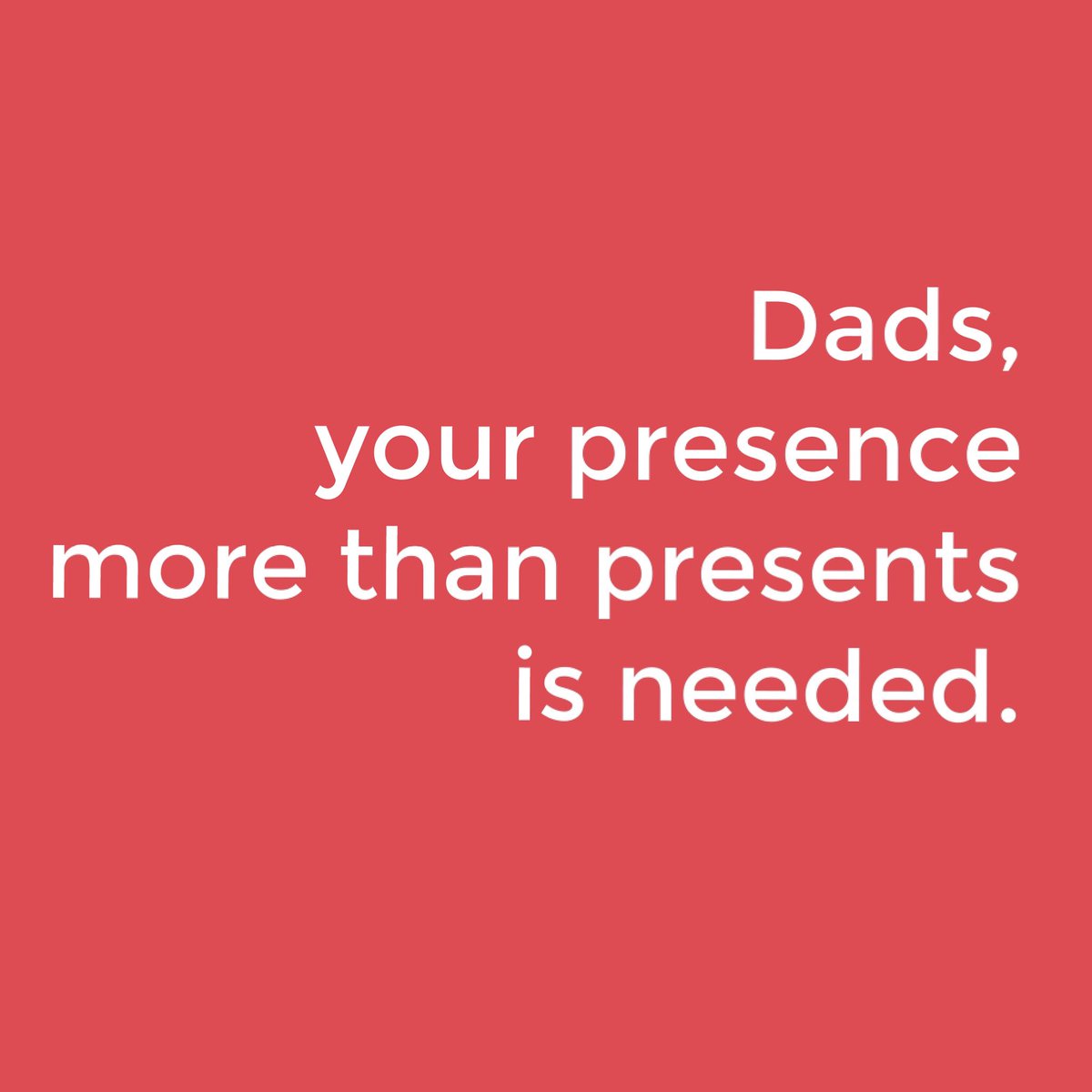 Happy Father’s Day! #presencenotpresents