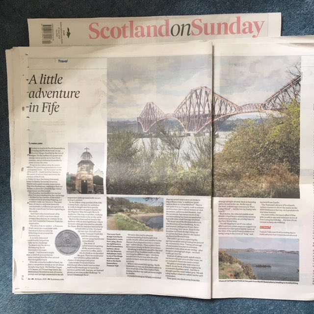 Enjoyed some walks in Fife over the past year. Sharing some thoughts in @scotonsunday about North Queensferry #fife  @visitscotland @nqueensferry @treasuretrails @welcometofife #walk #fife #coastalpath #buyapaper @thescotsman #carlingnose #portlaing scotsman.com/lifestyle/trav…