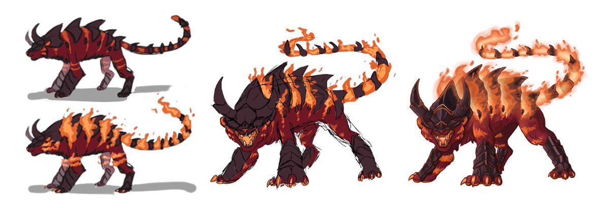 [BLOG]
[GER] Unsere Monster-Artists @SomnialaA &amp; <a href="/GordonComics/">GordonComics</a> zeigen euch, wie sie Monster gestalten! Lest den neusten Blog-Post auf: elementsdestiny.de/fantastische-t… 

[ENG] Our monster artists Somni &amp; Gordon show you how they design monsters. English version will be up soon!