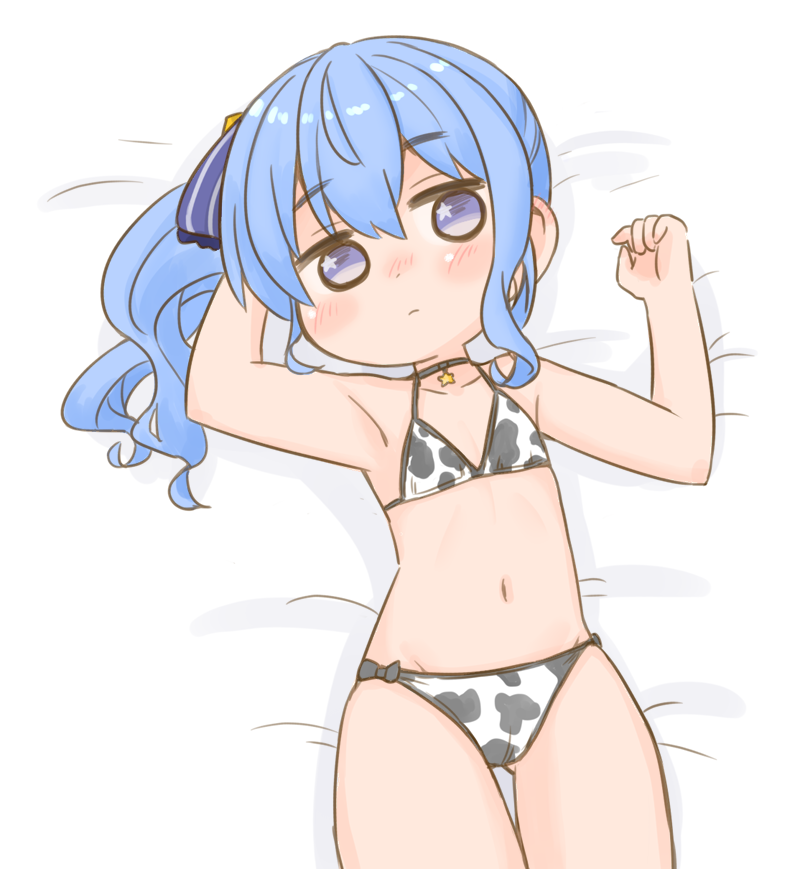 星街すいせい 「」|ねこやまのイラスト