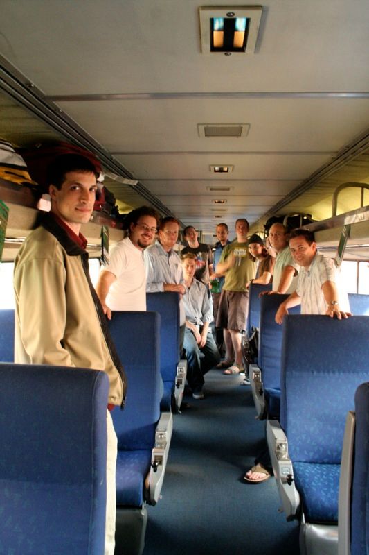 robbyrussell's tweet image. 15 years ago today, a group of Ruby on Rails developers boarded @planetargon&apos;s &quot;The Argon Express&quot; in Portland, OR. We spent the next two days drinking and coding on the train until we arrived to very first @RailsConf in Chicago.