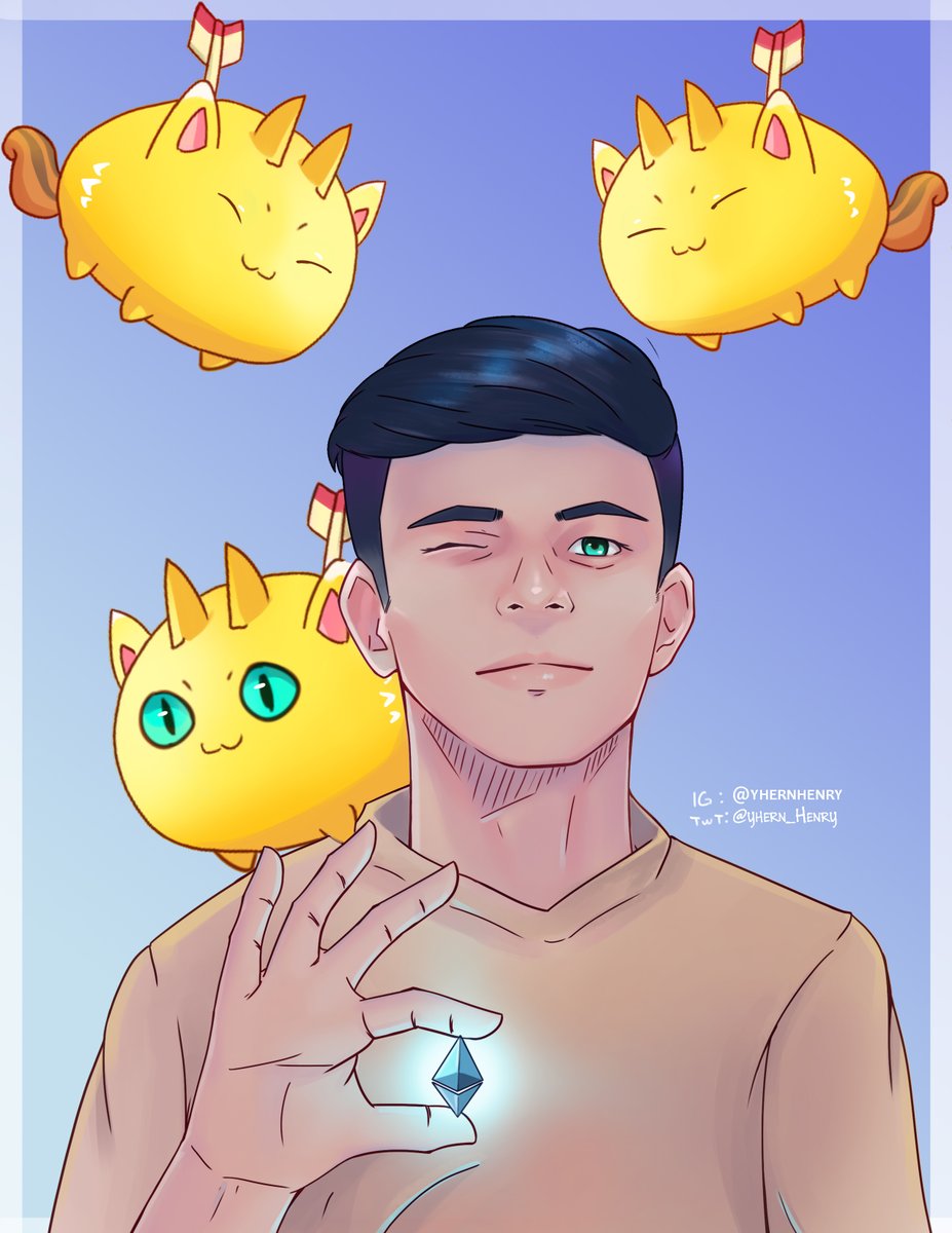 yhern_henry's tweet photo. @Crypto4chun fanart
[For Hire] (Wallpaper BEAST). Anime character, Original character. fanart, avatar, stickers. price starts at 35usd. commission me

@AxieInfinity inspired fanart
#AxieInfinity #FANART $eth #art #digitalart #axie #Cryptocurency https://t.co/fCR080CeEo