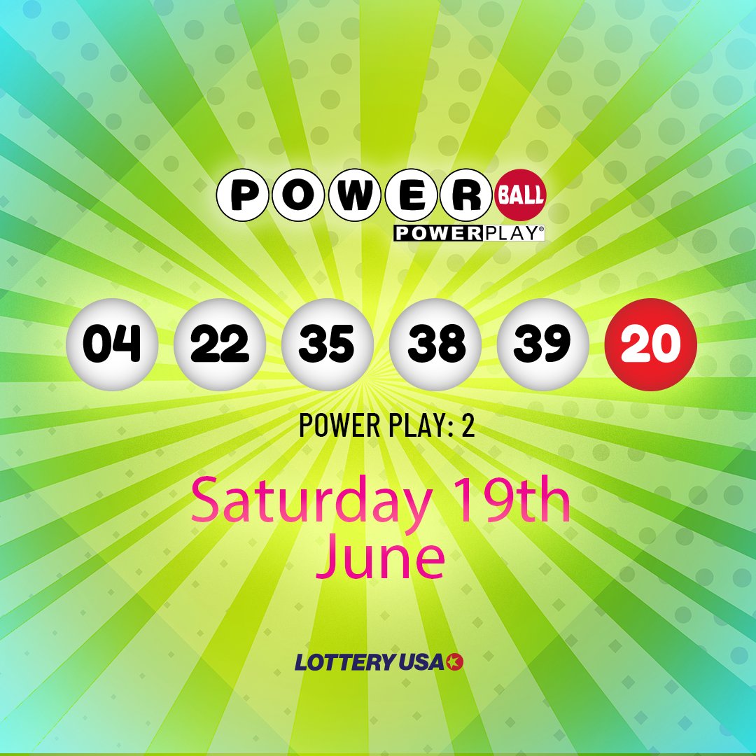 Here you have last night's Powerball numbers. Were you one of the lucky winners?

Visit Lottery USA for more details: https://t.co/9CkmukavCs

#Powerball #lottery #lotterynumbers https://t.co/LuFc3vLAL5