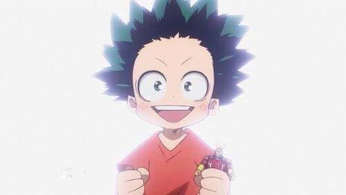 今週のヒロアカ本誌 今のデクくん、子供時代のデクくんと比べて全然