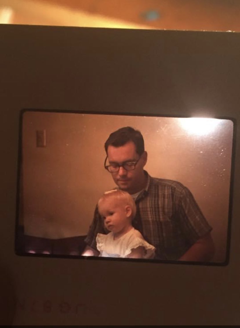 JoMarieHD's tweet photo. I’m fairly certain I was his favorite daughter. 💛 https://t.co/K9W2dNBbqw #kodakslide #1967 #treasuredsnapshot #preciousmoment #dad #Bud #FathersDay2021 https://t.co/8rMGPkBhar