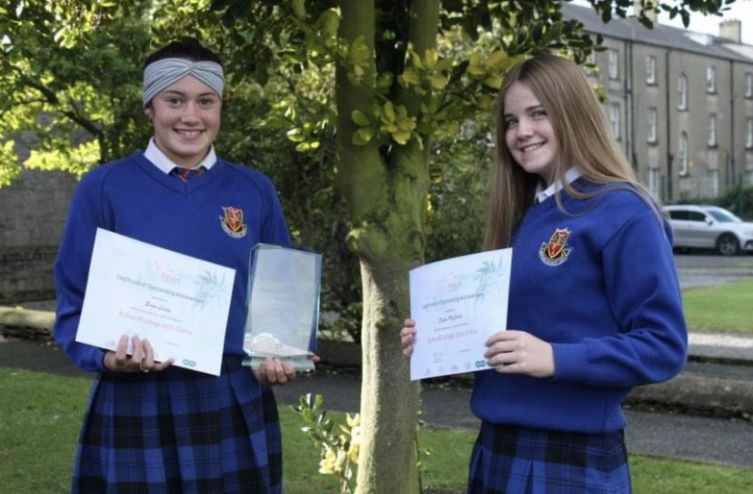 stvdundalk's tweet photo. Huge congratulations to Erínn and Sophie who have been awarded the Grand Bronze Award in the #GYSTB Hong Kong's Global Youth science & Technology Bowl 2021. What an achievement!! We are so proud of you ladies! #GYSTB2021 @Intel_IRL #scifest4stem @scienceirel @SciFest4STEM https://t.co/vQjngiJ1B8