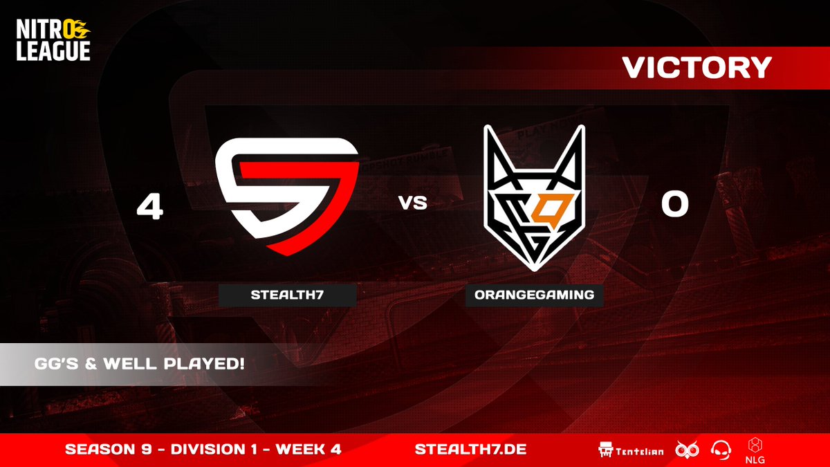 Stealth7eSports's tweet photo. #VICTORY
Stealth7 (4) vs (0) @TOGfoxes
We are happy to let you know about
our second win this Season. @TOGfoxes played
well and we wish them the best of luck for the rest.
We hope to keep up the streak. ๐
#S7TOG #S7 #S7fam #S7WIN https://t.co/WdajiY0qYf