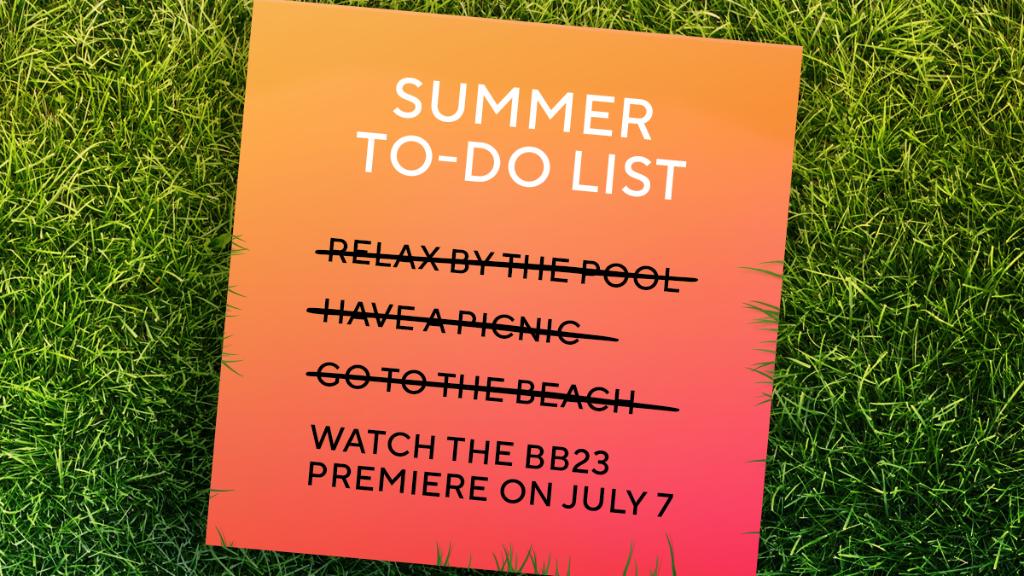 CBSBigBrother's tweet photo. Saving the best for last! 😎  Who else is ready for July 7th? ☀️ #BB23 https://t.co/fGveOWe116