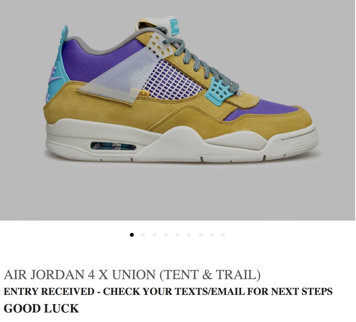 JustFreshKicks's tweet photo. GOOD LUCK everyone!

🤞🤞🤞🤞🤞🍀🍀🍀 https://t.co/9Cu7cLvPhO