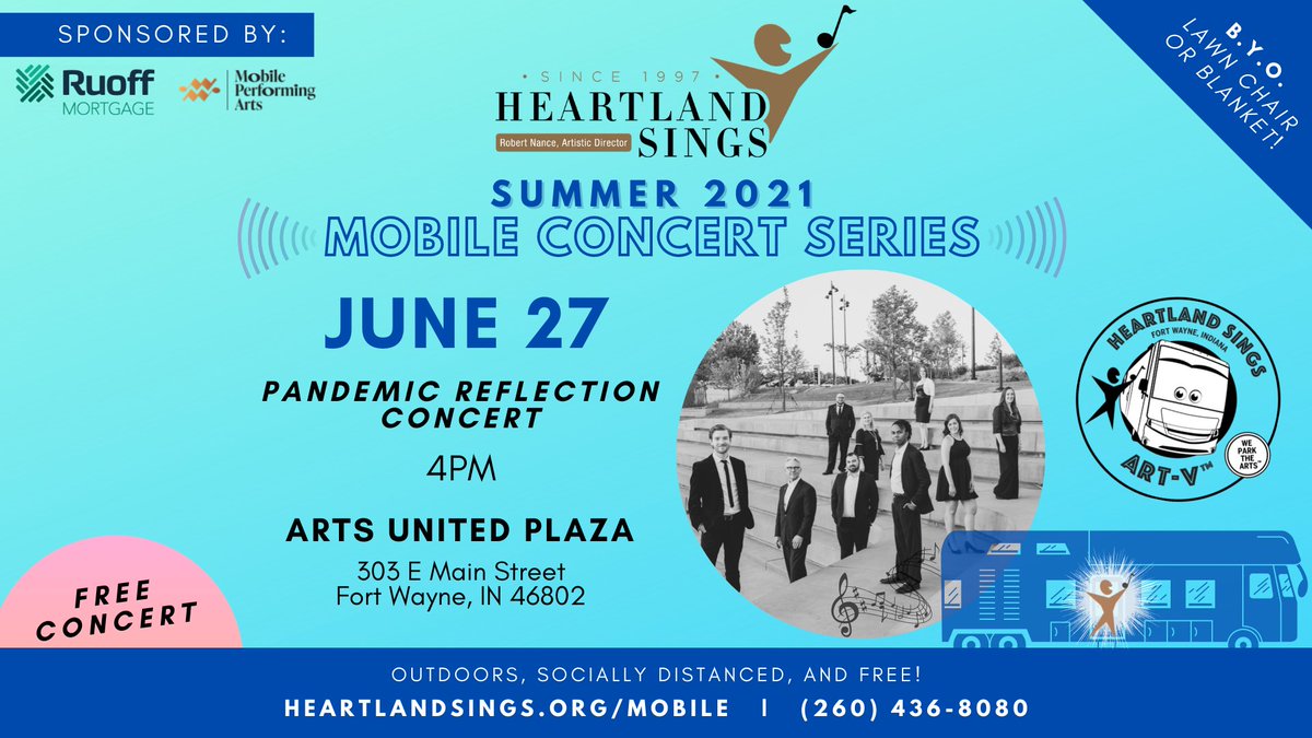 heartlandsings's tweet photo. POSTPONED (due to rain and high heat index)
Pandemic Reflection Concert
June 27th, 2021 at 4pm on the Arts United Plaza https://t.co/KXGp9mNpnX