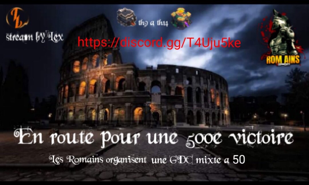 Ce soir 20h stream <a href="/LEXoffi/">LEX</a> #ClashofClans #clashofclanfr