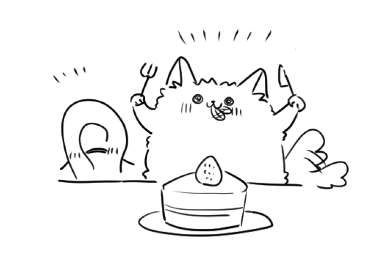 イヌが誕生日だったのでイチゴをあげました 