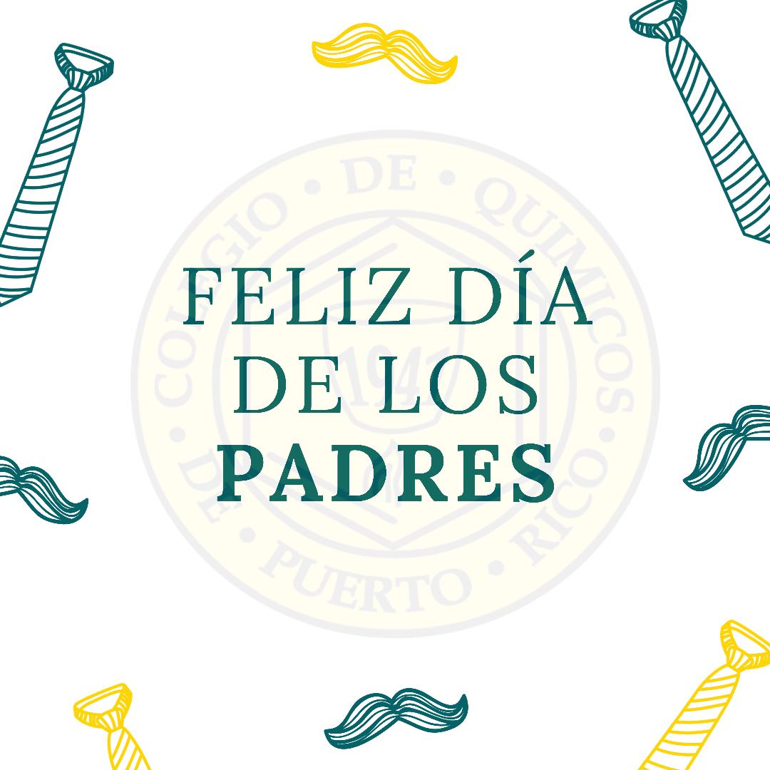 CQPR1941's tweet photo. A nuestros colegiados y familiares, que cumplen con la gran responsabilidad, que a su vez, es la más la dulce experiencia de vida: ser papá. ¡Feliz Día de los Padres! Que hoy sea para ustedes, un gran día para construir memorias.
#cqpr https://t.co/l3kmGxQHJO