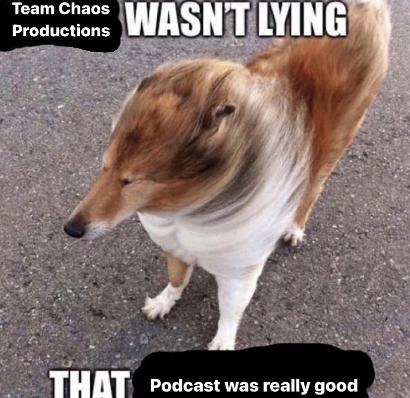 TeamChaosPods's tweet photo. Spoken like a philosopher 🤔
#podcast #podcasts #tdi #dnd #ttrpg #dice #nfl #gaming #videogames #vbb #dos #tableparty #gamingcoop https://t.co/vLvRcM1GJt